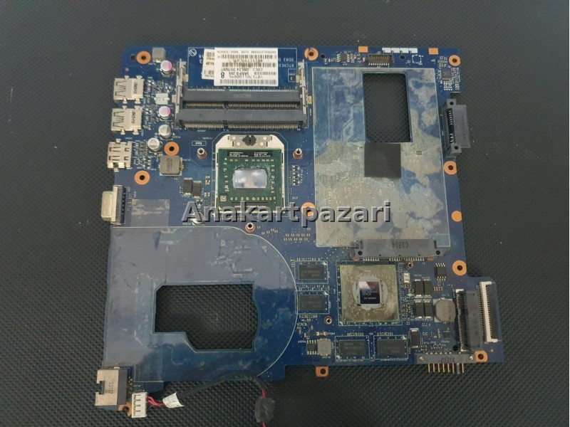 Samsung NP350V5C NP355V5C NP350C4C Anakart 2 GB Ekran Kartlı QMLE4 LA-8863P Rev:2.0 + AMD A4-4300M İşlemci