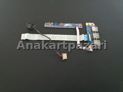 Sony Vaio sve151c11, sve151d11, sve151g11m,, sve1511m1e, sve1511n1e, sve151j11v Power jack , Power Board ( Buton ) , Usb Board 