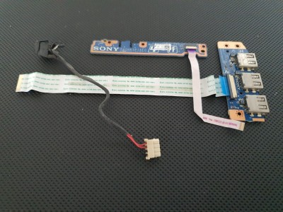 Sony Vaio sve151c11, sve151d11, sve151g11m,, sve1511m1e, sve1511n1e, sve151j11v Power jack , Power Board ( Buton ) , Usb Board 
