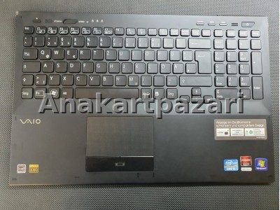 Sony VPCSE PCG-41414M Üst Kasa + Touchpad + Klavye ( Siyah )