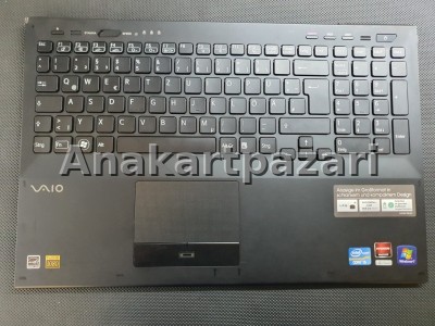 Sony VPCSE PCG-41414M Üst Kasa + Touchpad + Klavye ( Siyah )