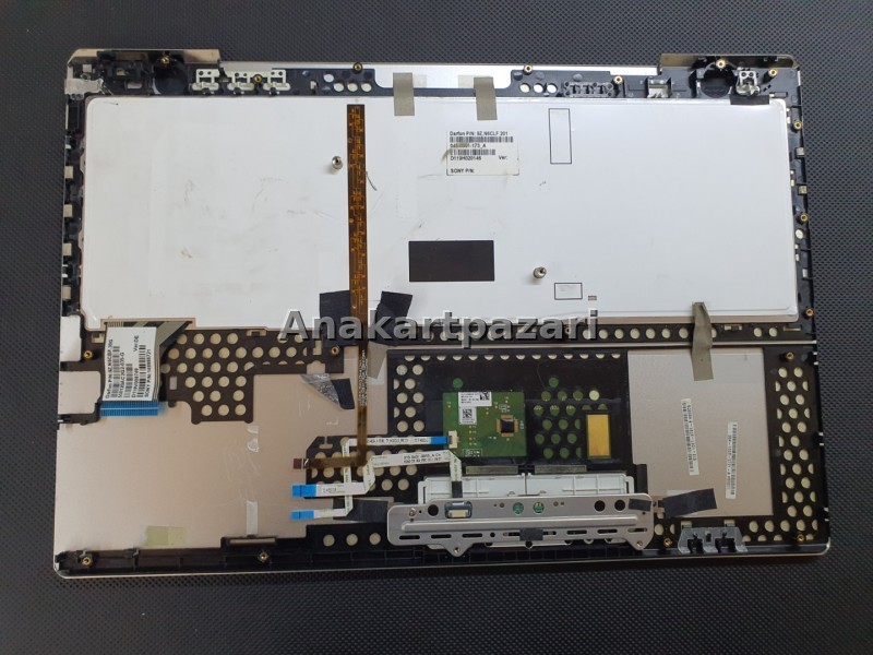 Sony VPCSE PCG-41414M Üst Kasa + Touchpad + Klavye ( Silver )