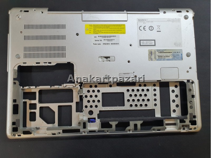 Sony VPCSE PCG-41414M Alt Kasa ( Silver )