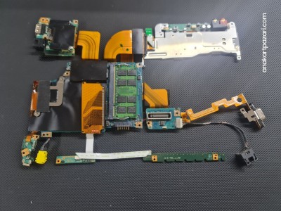 Sony PCG 4J1M VGN TX4XTP Anakart + 2 GB Ram + VGA . Audio, Wifi , Usb Board + Power Jack + Ethernet Kablosu + Power Butonu
