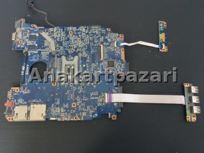 Sony Vaio PCG 71811M MBX 247 DA0HK1MB6E0 Rev E Anakart 1 GB Ekran Kartlı , İ5 2450M (SR0CH) İşlemci