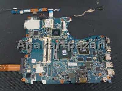 Sony Vaio PCG 81411M VPCF2 V081 MP MB Rev. 1.1 MBX-243 Anakart 1GB Ekran Kartlı , i5 2410M (SR04B) İşlemci