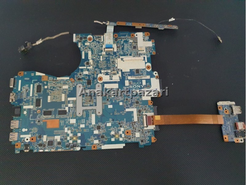 Sony Vaio PCG 81411M VPCF2 V081 MP MB Rev. 1.1 MBX-243 Anakart 1GB Ekran Kartlı , i5 2410M (SR04B) İşlemci