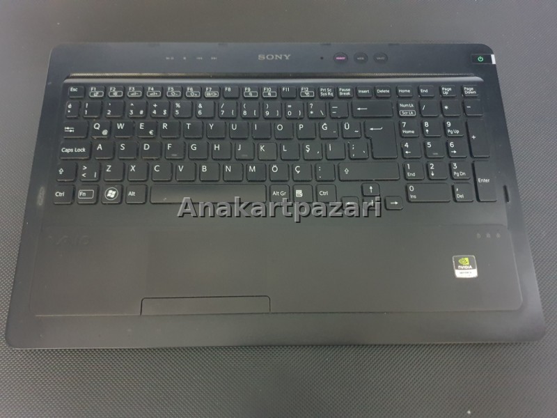 Sony Vaio PCG 81411M VPCF2 MBX-243 Üst Kasa , Klavye , Touchpad