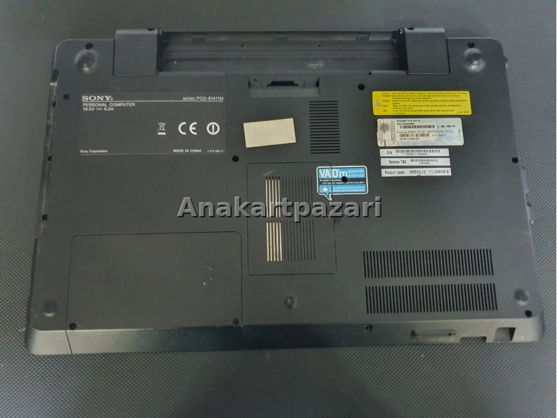 Sony Vaio PCG 81411M VPCF2 MBX-243 Alt Kasa