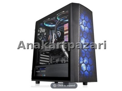 Thermaltake Versa J24 TG Boş Kasa Siyah ( PSU YOK )