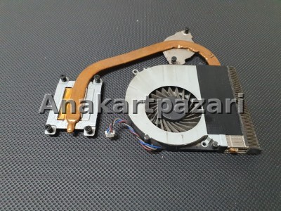 Toshiba Satellite L50-A-13K, L50T-A-120 , L50T -A- 121 , L50T -A- 122 Soğutucu Blok + Fan
