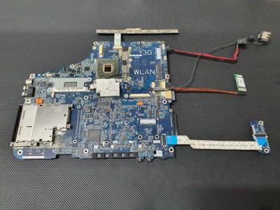 Toshiba Satelite A200 A205 A210 Anakart + İşlemci (Core2) + Power Jack + Usb Board + Power Board ISKAA LA-3481P Rev. 2A