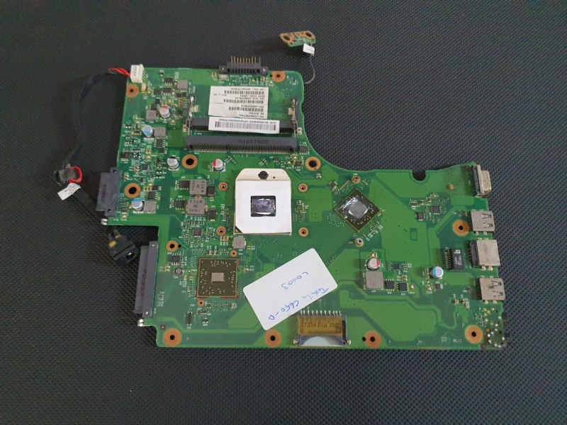 Toshiba Satellite C650 C650D C655 C655D AMD Anakart ( 512 MB Ekran Kartlı ) + AMD İşlemci Toshiba Satellite C650 C650D C655 C655D AMD Anakart ( 512 MB Ekran Kartlı ) + AMD İşlemci