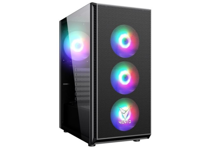 FSP VENTO VG07F BOŞ KASA SİYAH ( PSU YOK )