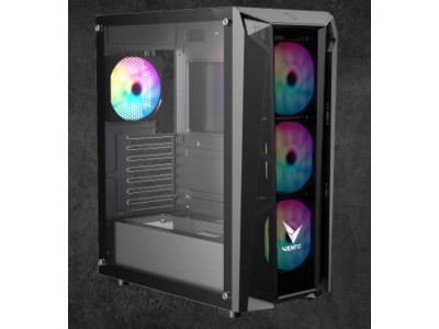 FSP VENTO VG15FE BOŞ KASA SİYAH ( PSU YOK )