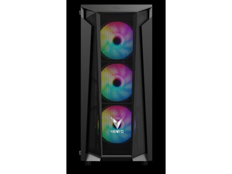 FSP VENTO VG15FE BOŞ KASA SİYAH ( PSU YOK )