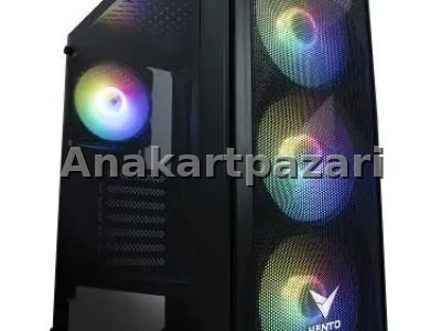 FSP VENTO VG10F BOŞ KASA SİYAH ( PSU YOK )