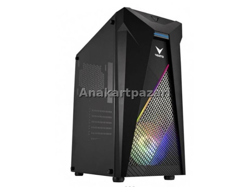 FSP VENTO VG14FE BOŞ KASA SİYAH ( PSU YOK )