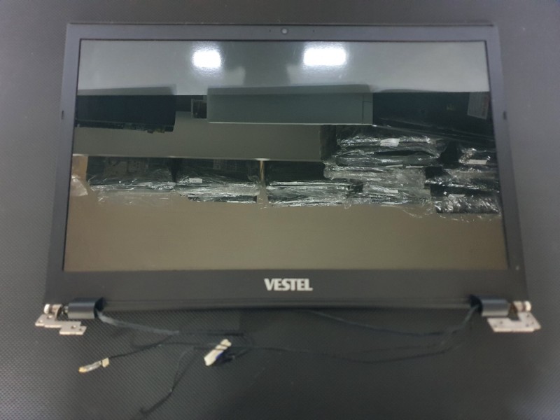 Vestel Pro T50 , Monster Q47 Clevo W650S W670S W650SC W650SJ W670SC W650SZ W650SR  40pin led Ekran + Ekran Cover + Bezel + Ekran Flex Kablosu + Menteşe