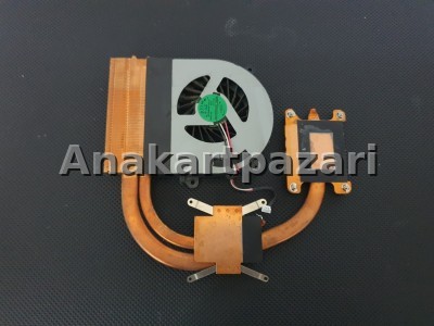 Vestel Pro T50 , Monster Q47 Clevo W650S W670S  W650SC W650SJ W670SC W650SZ W650SR Soğutucu Blok + Fan