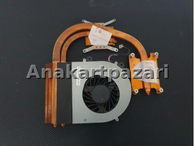 Vestel Pro T50 , Monster Q47 Clevo W650S W670S  W650SC W650SJ W670SC W650SZ W650SR Soğutucu Blok + Fan
