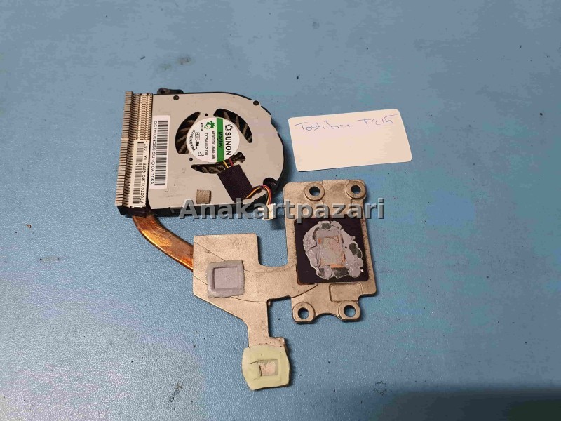 Toshiba Satellite T210 T210D T215 T215D T230 T230D Soğutucu Blok + Fan
