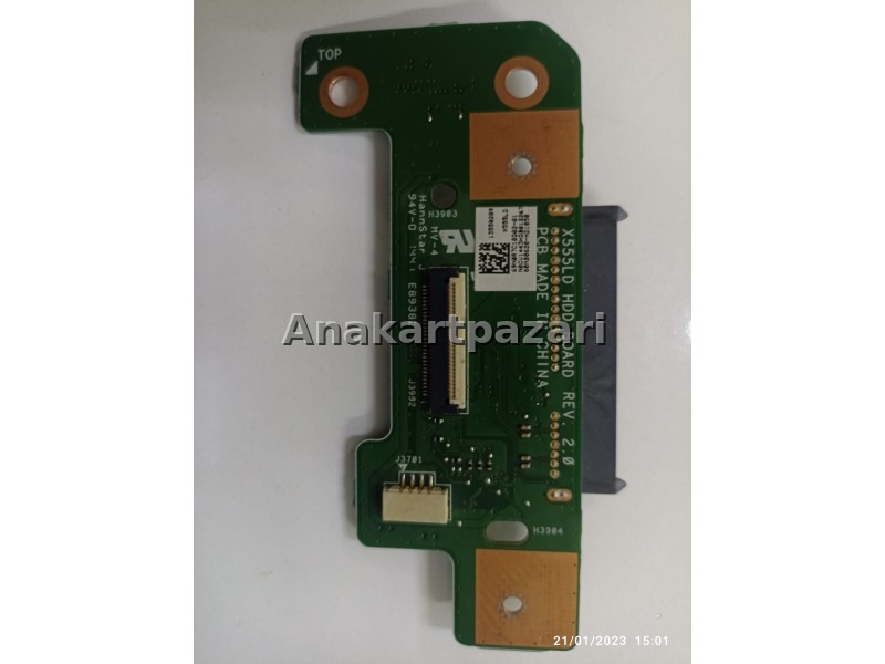 Asus X555LD HDD BOARD REV.2.0 HDD Connector Bağlantı Kartı