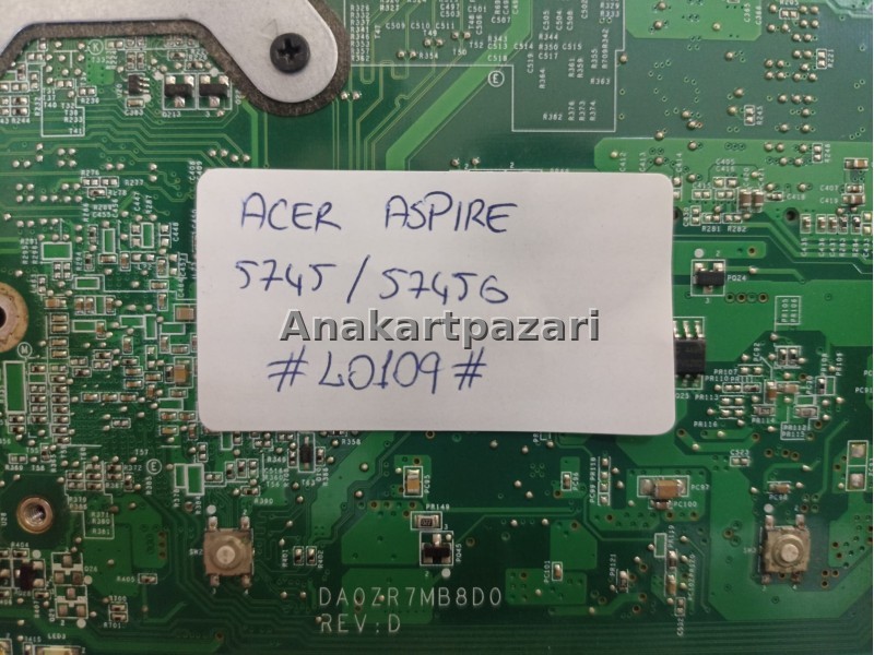 Acer 5745 5745G Anakart DA0ZR7MB8D0