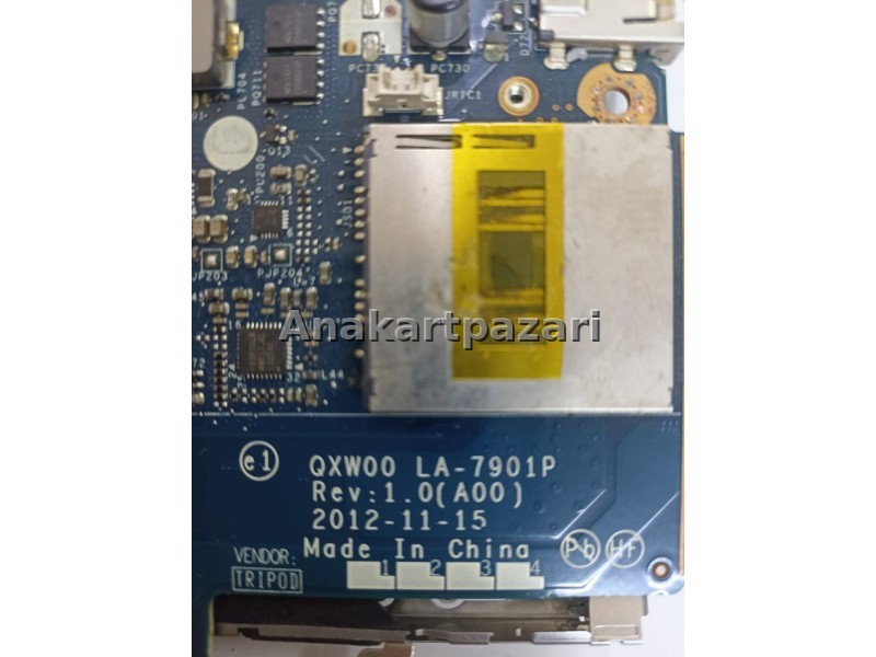 Dell Latitude E5400 On Board Notebook Anakart LA-7901P