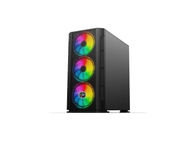 GAMETECH Xcoler Mesh Pro Micro Atx 4x120mm Rgb Fanlı
