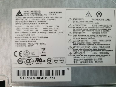 HP Z230 Workstatio DPS-400AB-13A -19A - 400W Power Supply