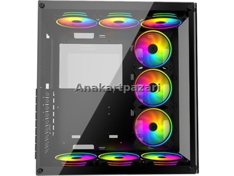 GAMETECH Archon 9x120mm Rgb Fanlı Kumandalı