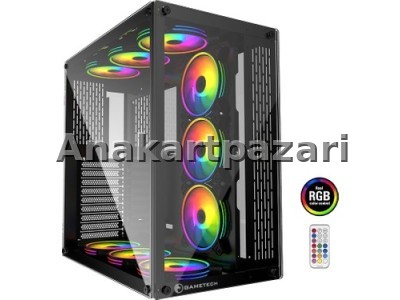GAMETECH Archon 9x120mm Rgb Fanlı Kumandalı