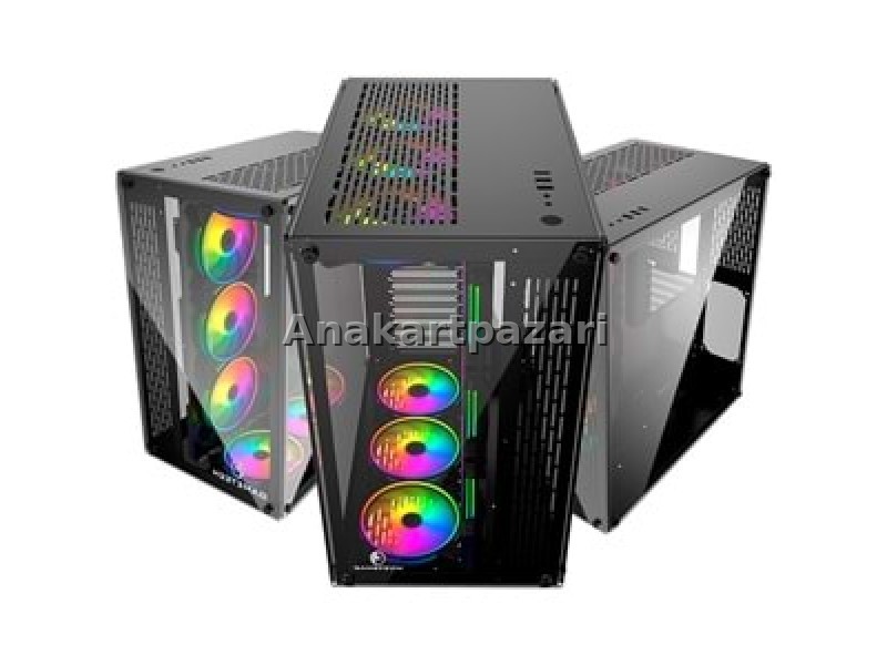 GAMETECH Archon Kumandalı 9 Adet Rgb Fanlı Gamıng