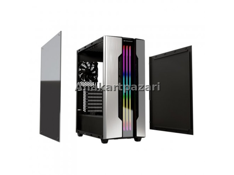 Cougar Gemını S Cgr-5bmbs-t Silver Rgb Gamıng Kasa
