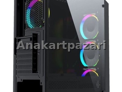 GAMETECH Legend Mesh Panel 4 Adet Raınbow Fan Kasa