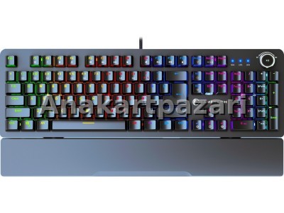 GAMETECH Black Rider Red Kırmızı Switch Rgb Gradyen Pro Gaming