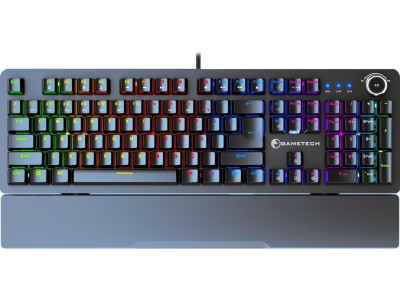 GAMETECH Black Rider Red Kırmızı Switch Rgb Gradyen Pro Gaming