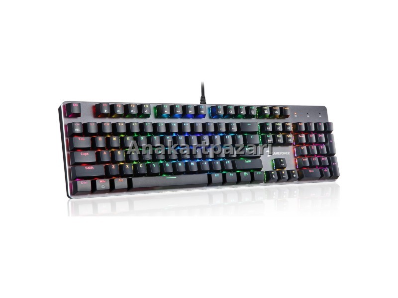 Gamepower Ogre Rgb Mavi Swıtch Mekanık Gamıng Klavye