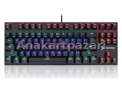 Gamepower Warlock Compact Kırmızı Switch Mekanik Klavye