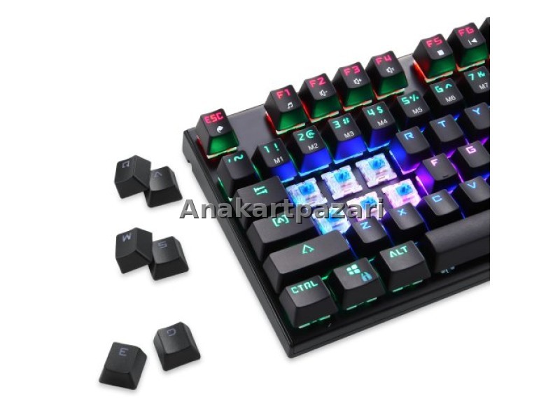 Gamepower Warlock Compact Kırmızı Switch Mekanik Klavye