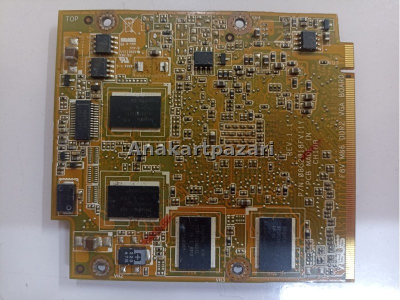 HD3650 ASUS M70SA M50SA M70S M50 M50S M50SA X55SA F8SP F8V M86 1GB ekran kartı