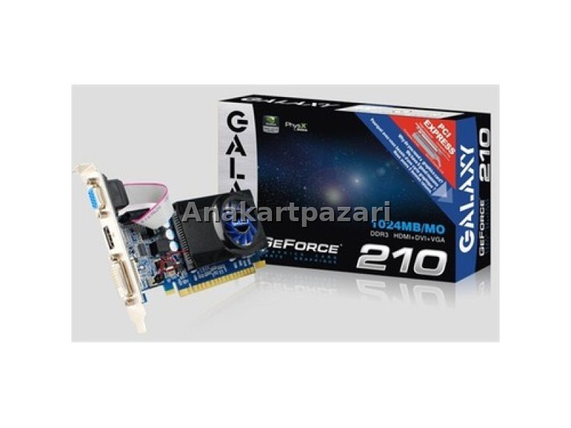 Galax Nvidia GeForce 210 1GB 64Bit DDR3