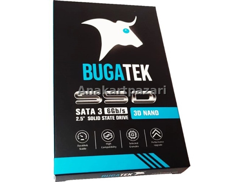 Bugatek SSD 120 gb sıfır ürün