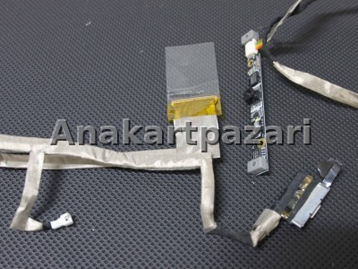 HP DV6 2000 HSTNN-Q58C Ekran Flex +  Kamera Kablosu