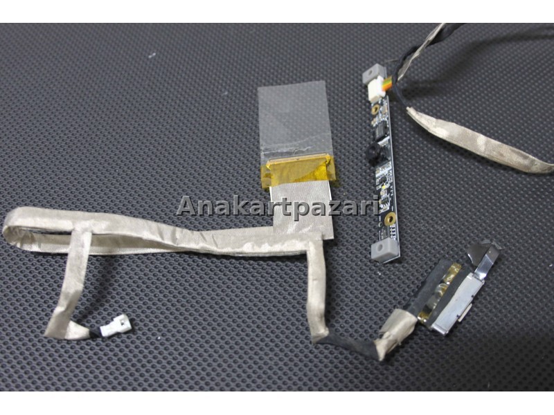 HP DV6 2000 HSTNN-Q58C Ekran Flex +  Kamera Kablosu
