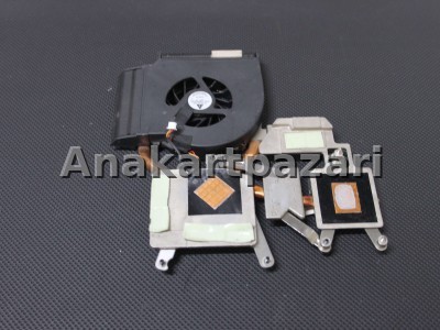 HP DV6 2000 HSTNN-Q58C Sogutucu Blok +Fan