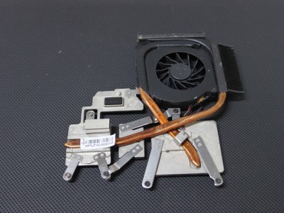 HP DV6 2000 HSTNN-Q58C Sogutucu Blok +Fan