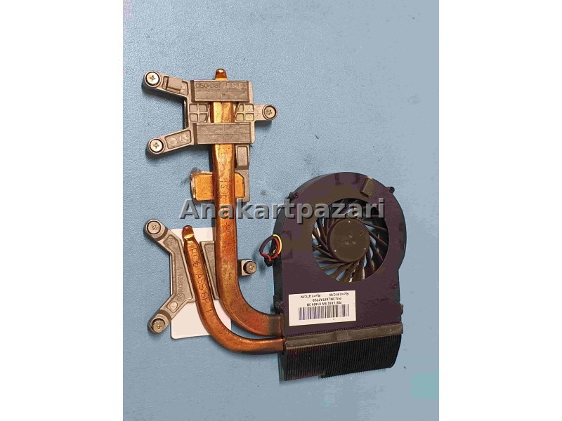 Hp DV6 3000 3100 DV7 4000 4100 Soğutucu Blok + Fan