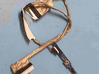 HP HSTNN C73 C73C 8540 8540P 8540W Ekran Flex + Kamera Kablosu